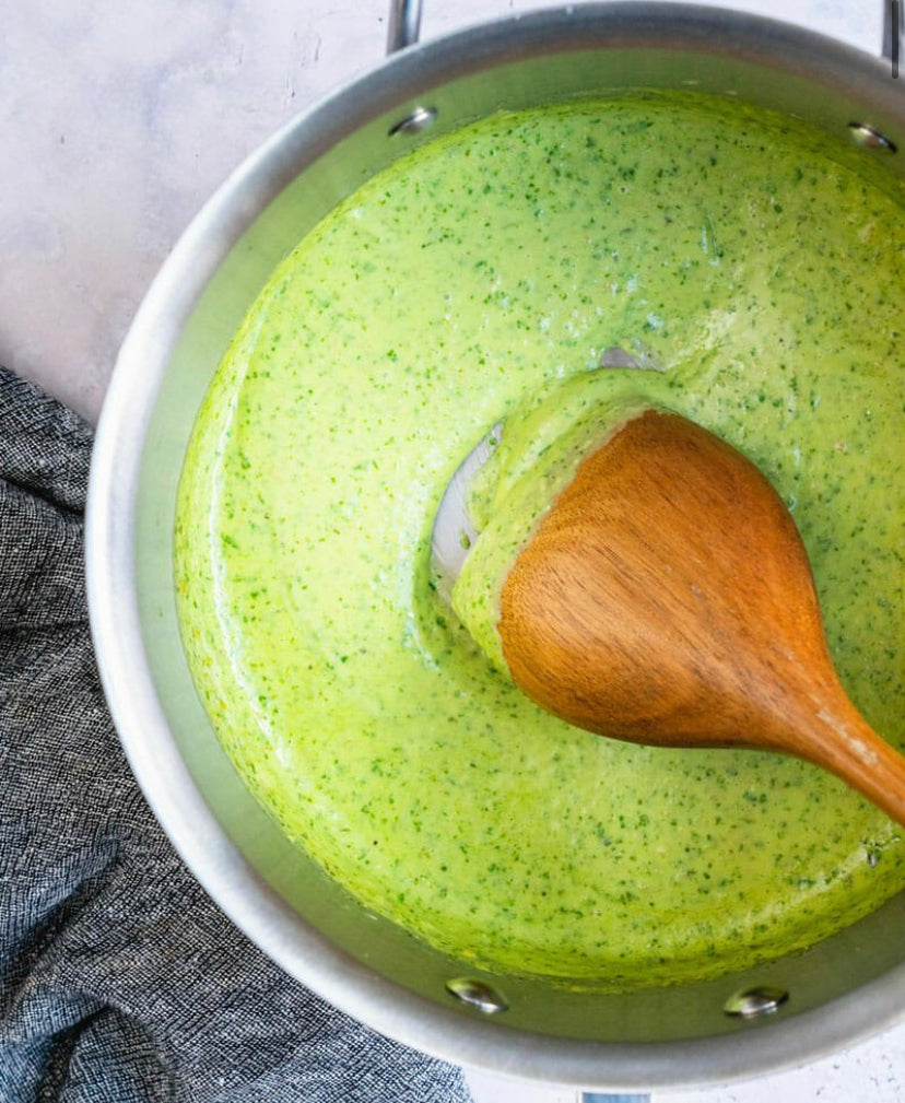 Creamy Pesto & Bacon Simmer Sauce 1000ml Gluten Free